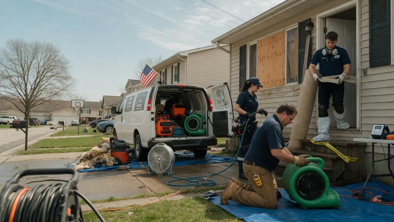 Water Damage Restoration in Lothian, MD near me